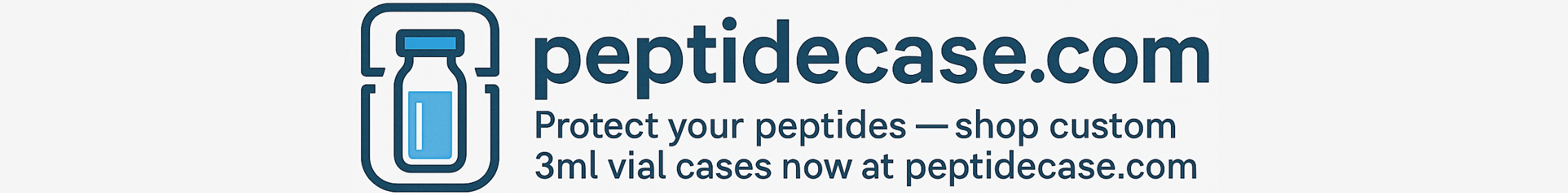 Peptide Travel Cases & Vial Caps - Visit PeptideCase.com